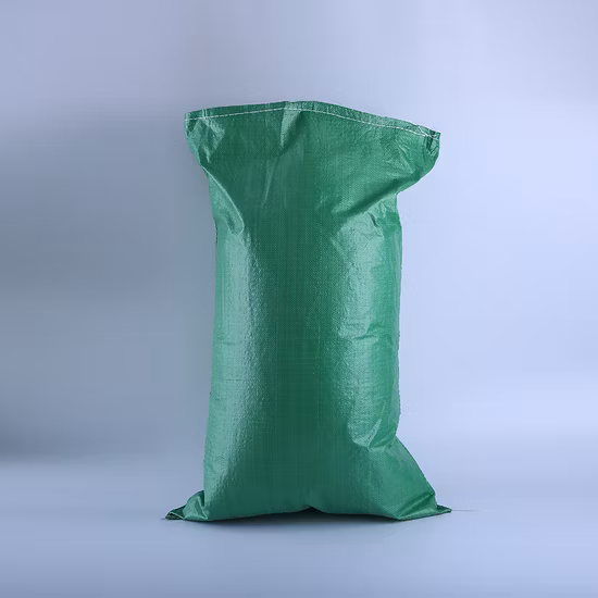 China PP Woven Bag 25kg 50kg for Packing Rice Salt Sack Sugar Bag Empty Cement Bag