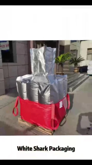 Sac de tonne Chine Fabrication de sacs en vrac Sac en vrac avec bec de décharge Big Bag Sacs de conteneur de 1000 kg Sacs jumbo pour le stockage d'emballage Sacs de tonne bon marché OEM